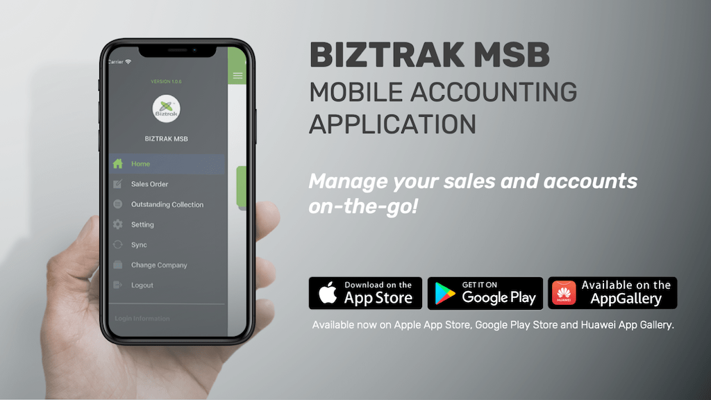 Biztrak MSB Mobile App
